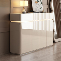 Meuble à chaussures et unité de rangement moderne, minimaliste et durable, best-seller pour salon, couloir et entrée.