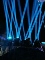 Foco de haz de luz móvil 3 en 1, superbrillante, 380, BSW, 380W