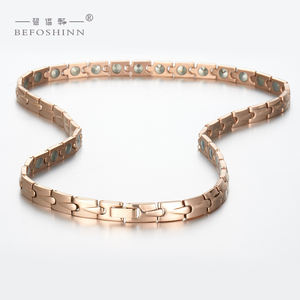 Luxe unisexe titane Germanium Bio lien chaîne collier à la mode Hip Hop <span class=keywords><strong>Rock</strong></span> santé énergie bijoux pour hommes pour les fêtes - Product Image 5