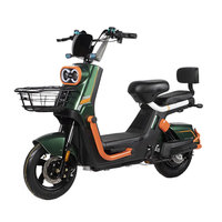 Motocicleta Eléctrica Xiaobawang High-S con Batería de Litio/Plomo-ácido de 20V, Motor de 500W en la Rueda Delantera, Largo Alcance, para Uso Urbano