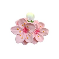 Pewangi Mobil Peach Blossom Aromaterapi Dekorasi Ventilasi Udara Bunga Plaster Aroma Segar Dewi