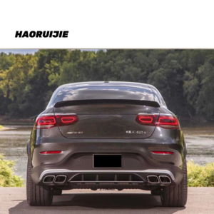 Diffusore <span class=keywords><strong>GLC</strong></span> C63S AMG per <span class=keywords><strong>Mercedes</strong></span>-Benz C253 <span class=keywords><strong>GLC</strong></span> Coupe 16-19 con labbro posteriore posteriore C253 diffusore tubo di scarico auto Tuning - Product Image 5