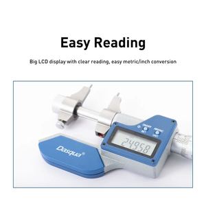 Dasqua Hoge Precisie 25-50Mm Micrmetro Interieur 50-75Mm Digitale Binnenmicrometer <span class=keywords><strong>1</strong></span> "-<span class=keywords><strong>2</strong></span>" Elektronische Binnenmicrometer - Product Image 2
