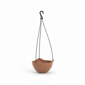 Choco Brown Flower Pot Hanger Cestas colgantes elegantes para uso en interiores y exteriores - Product Image 1