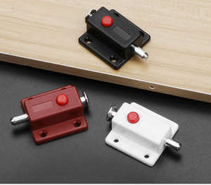 Cierre de Empuje Automático de Plástico con Resorte, Antirrobo, Moderno, para Puertas de Cocina, Muebles y Armarios, Fácil de Instalar - Product Image 2