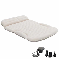 Lit de camping SUV Auto Matelas Floqué Haut Arrière Rangée Voiture Voyage Matelas de Couchage PVC Off-Road Air Bed & Camping Mat pour Usage Extérieur