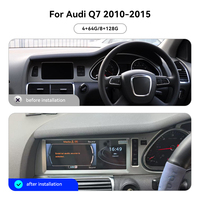 Écran IPS ZWNAV 10,25 pouces pour Audi Q7 2010-2015, WIFI Carplay, lecteur DVD 8 cœurs, radio multimédia, navigation GPS, Android 14