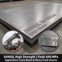 Placa de Acero Aleado ASME SA387 Gr91 Laminada en Caliente para la Fabricación de Tambor de Caldera y Recipientes a Presión de Alta Temperatura con Servicio de Doblado
