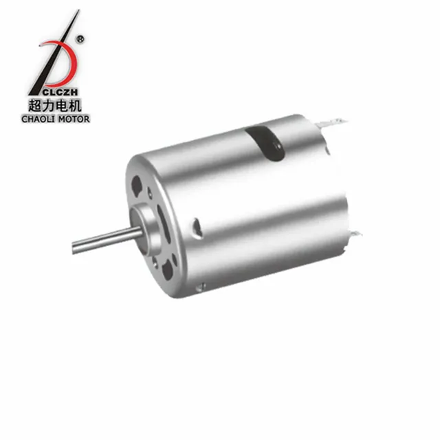 Masaj lazer yazıcı motoru için 6-20V yüksek hızlı fırçalanmış motor CL-RS365SH