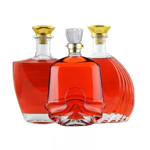 Bouteille en verre de liqueur personnalisée 750 ml 500ml