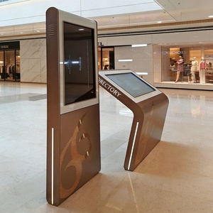 Kiosque interactif intelligent BUOYANT avec écran tactile vertical, affichage publicitaire LCD, signalisation numérique sur pied, totem d'orientation - Product Image 2