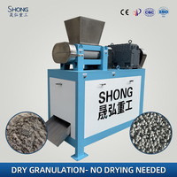 Granulateur à double rouleau de petite taille pour l'industrie alimentaire chimique, compacteur à rouleaux pour granulation à sec, extrudeuse granulatrice