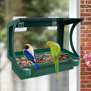 Comedero para Colibríes Oniya con Ventana de Amplia Visión, Comedero para Pájaros con Ventosas Fuertes para Observación de Aves al Aire Libre, Regalo - Product Image 5