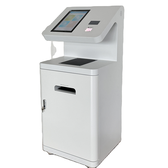 Multi-function 27 Inch Touch Screen Ticket Vending Machine Credit Card Payment Kiosk Telecom SIM Card Vending Kiosk