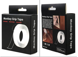 Lp <span class=keywords><strong>2025</strong></span> độ nhớt mạnh mẽ trong suốt Gel băng hai mặt có thể tháo rời Nano Silicone dính dải cho mặt nạ mục đích - Product Image 2