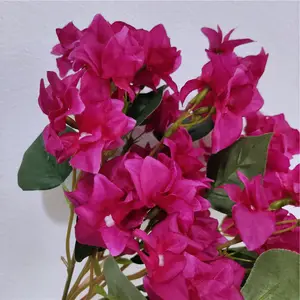 New Design Silk Flower Artificial Bougainvillea Flower Decoration