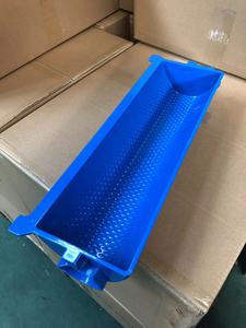 Hj4013 màu xanh đậm L420 mm 1.8L Z loại nhựa xô với dấu chấm bên trong, băng tải thang máy xô, nhựa thang máy xô - Product Image 3