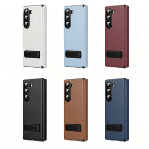 Funda Magnética de Cuero para Teléfono C0148, Funda Protectora de Lujo Anticaídas para Samsung Galaxy Z Fold 8 <span class=keywords><strong>7</strong></span> 6 5 4 3 - Product Image 1