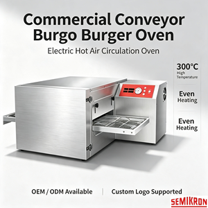<span class=keywords><strong>Forno</strong></span> Elettrico a Gas Commerciale per Pizza e <span class=keywords><strong>Hamburger</strong></span>, Cottura a Convezione 380V, Controllo Smart Touch, Protezione dal Surriscaldamento, Regolabile - Product Image 2