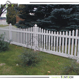 Garden <strong>Fence</strong> White <strong>Picket</strong> Useful Hot Sale Cheap Vinyl/<strong>wood</strong> Fencing, Trellis &amp; Gates Fentech for <strong>Wood</strong> <strong>Fence</strong> <strong>Picket</strong> PVC Plastic - Product Image 4