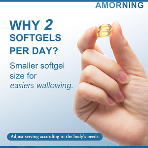 อาหารเสริม OEM/ODM EPA และ DHA สำหรับผู้ใหญ่ บำรุงสมอง ผิวหนังและเล็บให้แข็งแรง น้ำมันปลาโอเมก้า 3 ความเข้มข้นสูง ชนิดซอฟเจล - Product Image 3