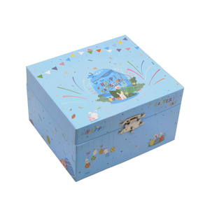 Boîte à <span class=keywords><strong>musique</strong></span> de luxe en papier, à remonter, avec miroir, écologique, <span class=keywords><strong>pour</strong></span> Pâques, avec ballerine rotative dansante, organisateur de bijoux, vente en gros d'usine - Product Image 1