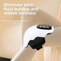 Nouveau masseur de genou rechargeable, appareil de thérapie pour les soins des genoux à domicile avec chaleur et vibrations