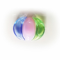 OEM/ODM Capsules de lessive en gel 3-en-1 jetables, écologiques, parfum floral, pour la protection des couleurs des vêtements