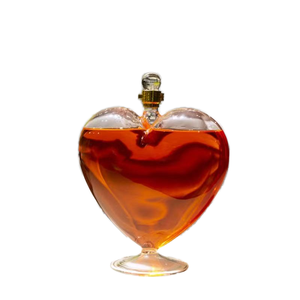 Bình rượu nghệ thuật hiện đại hình trái tim thủy tinh borosilicat cao cấp 2025, nắp đậy rượu vang cá nhân hóa, dày dặn, bán chạy - Product Image 4