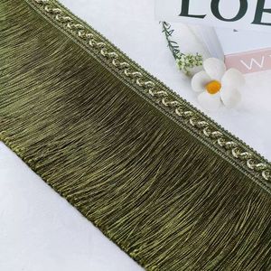 Tùy Chỉnh 12Cm Màu Đỏ Polyester Dài Chainette Fringe Trims Cho May Dresses Đèn Hình Dạng Rèm - Product Image 5