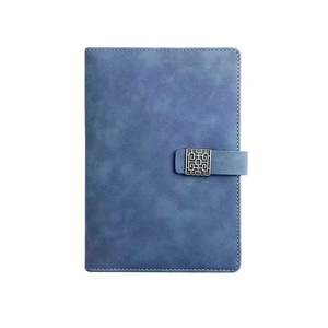 Carnet A5 de haute qualité avec logo personnalisé, journal en cuir PU rechargeable avec reliure à feuilles mobiles - Product Image 2