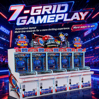 Machine de jeu d'arcade à pousse-pièces commerciale, grande machine de jeu à monnayeur, vente directe usine, machine à pousse-pièces multi-joueurs FEC connectable