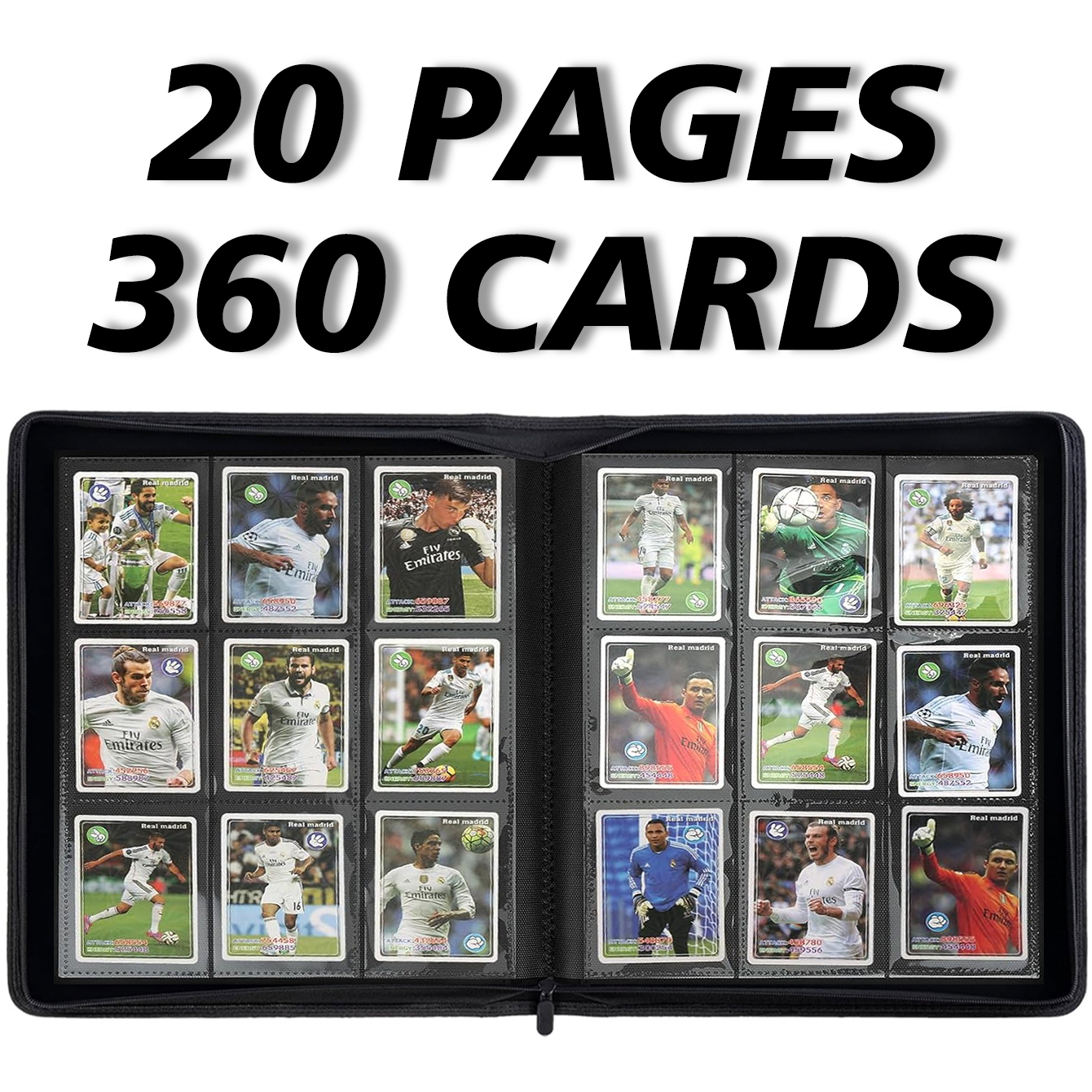20 pages 360 cards