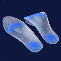 2026 nouveau KJ 100% Silicone Gel pied talon Pad soulagement de la douleur talon protecteur talon coussin pour fasciite plantaire chaussure semelle intérieure choc
