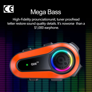<span class=keywords><strong>Intercom</strong></span> <span class=keywords><strong>Moto</strong></span> Bluetooth Q08 Léger pour Deux Personnes - Production Usine - Product Image 6