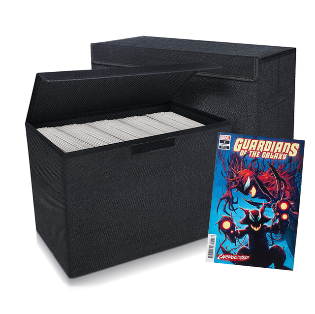 Custom Collapsible Comic Book Storage Archive Bin Cases Short & Long Graded Comic Book Storage Boxes Embossing Matt Lamination