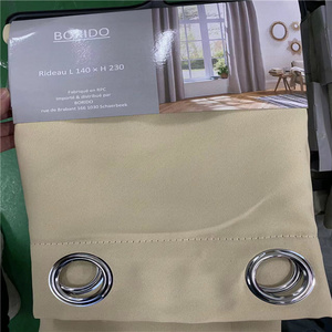 ที่มีคุณภาพสูงขายส่งผ้าม่านทึบสต็อกผ้าพร้อมทำ - Product Image 2