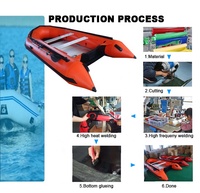 Fournisseur d'usine Bateau de vitesse professionnel de qualité supérieure Bateau de pêche gonflable Bateaux gonflables Dériveur gonflable