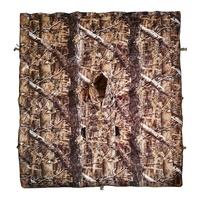 Poncho isolé camouflage avec capuche - Sac de couchage portable convertible pour la chasse au canard/au cerf, la pêche, le camping et les sports de plein air