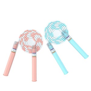 Cuerda para saltar para niños con cuentas suaves y espacio para escribir el nombre, para clases de gimnasia escolar y entrenamiento físico - Product Image 5