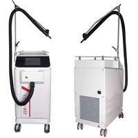 Appareil mobile de refroidissement cutané à air froid avec écran tactile et paramètres réglables, équipement auxiliaire pour salon de soins laser