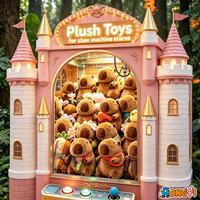 Plus de 30K styles de jouets en peluche animaux Kawaii de 8 pouces en gros, récompenses mignonnes pour machines à griffes pour salles d'arcade, distributeurs automatiques et centres de jeux