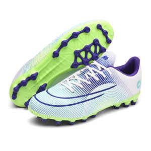 Zapatos <span class=keywords><strong>de</strong></span> Fútbol <span class=keywords><strong>de</strong></span> Caña Alta con Cordones para Hombre y Mujer, <span class=keywords><strong>Botas</strong></span> <span class=keywords><strong>de</strong></span> Fútbol Sala <span class=keywords><strong>de</strong></span> Cuero PU FG HG para Primavera Invierno, para Deportes <span class=keywords><strong>de</strong></span> Equipo, para Niños y Niñas - Product Image 6