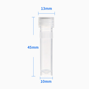 Tubos criogénicos micro criotubos crioviales de 1.5 ml y 2 ml para almacenamiento de muestras - Product Image 4