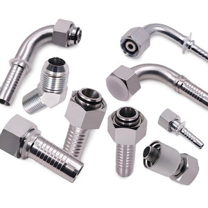 Raccord <span class=keywords><strong>hydraulique</strong></span> droit à double hexagone BSP femelle 60° avec joint conique pour tuyau – Vente chaude - Product Image 1