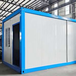 Maison de luxe moderne, 40 pieds, 100 m2, grande maison préfabriquée à 5 chambres, isolation écologique personnalisée, maison conteneur détachable - Product Image 1