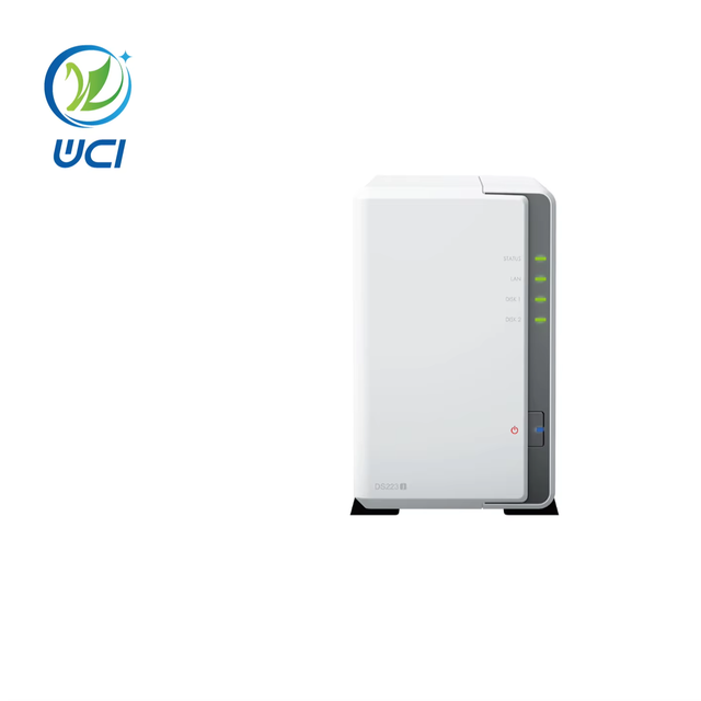 Synology DS223J 4-Core 1.4 GHz DDR4 512MB NAS Storage Server 2-Bay DiskStation Quad-Bay Expansion Synology Networking Storage