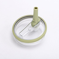 Gobelet isotherme à double paroi en acier inoxydable 40oz grande capacité avec poignée et paille, personnalisable avec logo, portable pour voyage et extérieur