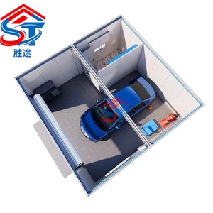 Maison préfabriquée, maison modulaire <span class=keywords><strong>en</strong></span> conteneur, maison pliable <span class=keywords><strong>en</strong></span> conteneur, <span class=keywords><strong>garage</strong></span> de stockage - Product Image 3