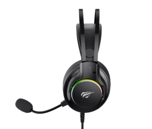 Havit H2007u USB Có Dây 7.1 DJ Stereo Surround Điều Khiển Âm Lượng Audifonos Gamer RGB Mic Headphone Chơi Game Tai Nghe Cho <span class=keywords><strong>PS4</strong></span> Xbox - Product Image 4